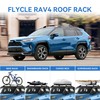 220LBS Roof Rack Cross Bars for 2019-2025 RAV4 XLE XSE