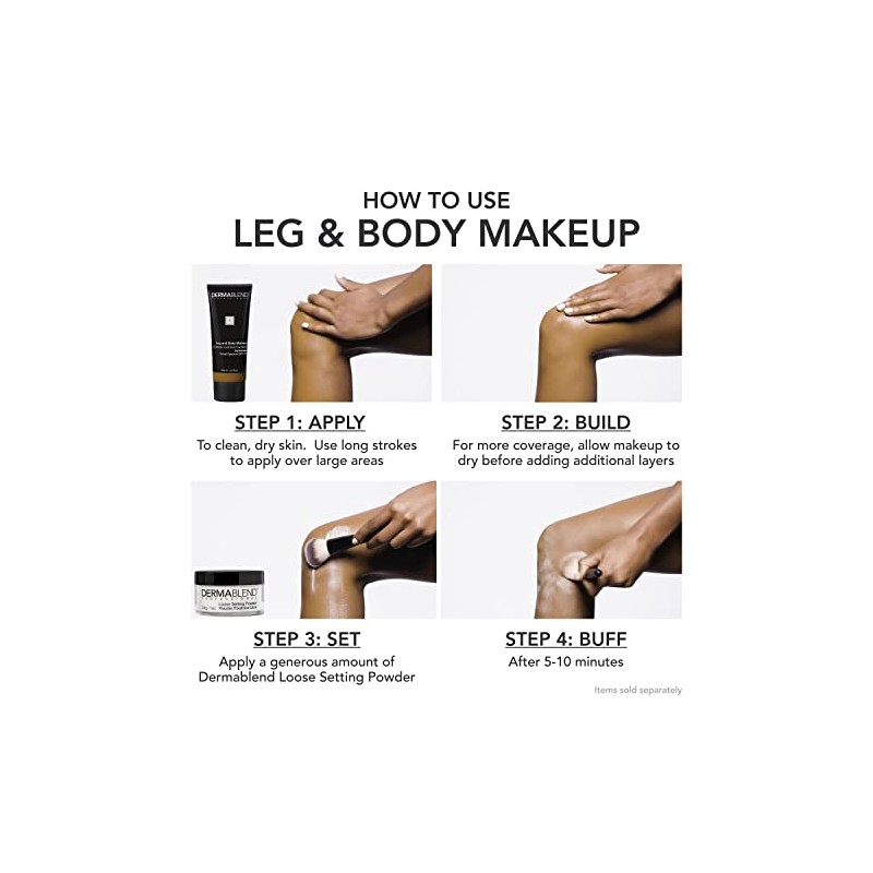 Dermablend Base Maquillaje Piernas Cuerpo Spf 70w Deep Golden For