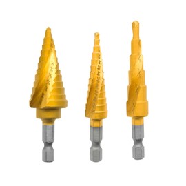 3 Piece Step Drill Bit Set Compatible with DEWALT DWA1786IR DWA1784IR DWA1783IR(3/16" -7/8",3/16" -1/2",1/8" -1/2")