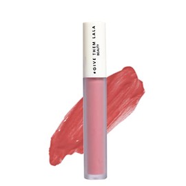 GIVE THEM LALA Matte Lipstick - Cushion Cream Lipstick For Women - Nude Color - Lightweight and Long Lasting Lipstick - Cruelty Free - Satin Soft, Non-Drying Matte Finish (Bang Town)