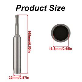TopHomer SDS Plus Ground Rod Driver, Ground Rod Driver Adapter Bits, Compatible with Dewalt, Milwaukee Hilti and Other SDS-Plus Rotary Hammer Drill Tools