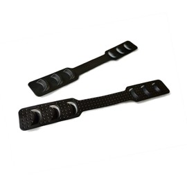 LETSON Elastic Cord for Mask, Mask Hook, Mask Auxiliary Band, Ear Pain, Reduces Ear Strain, Mask Auxiliary String, Extension Hook, Reduces Pain, 3 Tiers Adjustable, Reusable, Soft, Elastic, 6.88 IN/17.5 CM (Pack of 2)