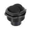 X AUTOHAUX 2pcs 63mm Universal Black Air Conditioning Vent Outlet