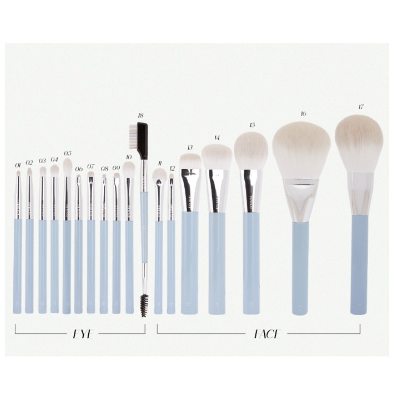 EQUMAL Easy Brush AA Collections Choose 1ea, Type:AA15 Drawing Face