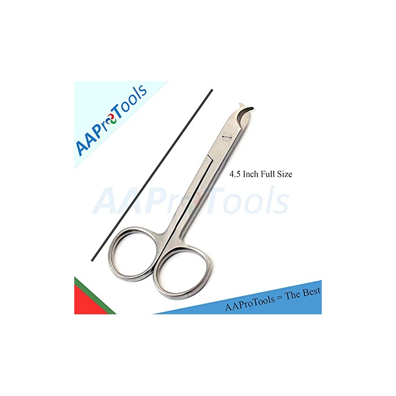 AAProTools White Toenail Cat Scissors Veterinary Instruments