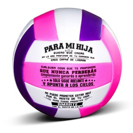 Uloveido Indoor Outdoor Sports Balls to My Daughter Volleyball for Female Women Volleyball Gift from Mom or Dad Y605 para MI HIJA