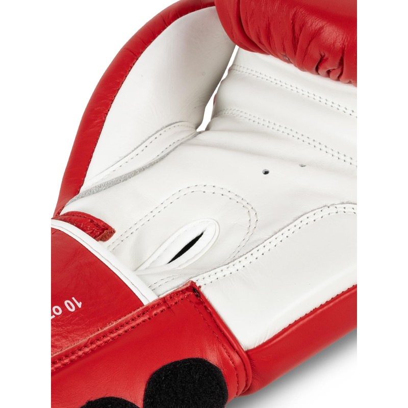 Benlee Leather Boxing Gloves Tough Red/White 12 oz