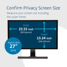FP270W9 Privacy Screen for 27" Widescreen Monitors (16:9)