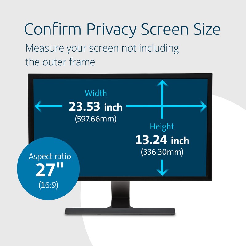 FP270W9 Privacy Screen for 27" Widescreen Monitors (16:9)