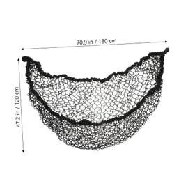 Totority Jumbo Stuffed Animal Toy Storage Hammock Polyester Mesh Easy Install Great for Bedrooms Playrooms Tidy Home Dec