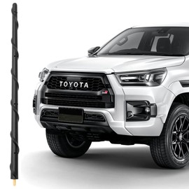 KSaAuto Antena para Toyota Tundra Tacoma FJ Crusier 1995-2024, Toyota Tundra Tacoma Accesorios 13 pulgadas Toyota Tundra Tacoma FJ Cruiser Antena de repuesto para coche AM FM Radio Recepción