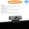 Angekis Compact One Ultra 4K HD Streaming Webcam,Camera with AI