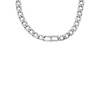 Fossil Heritage JF04769040 Men's Stainless Steel Necklace, Silver, Length: 508