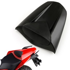 Topteng Rear Seat Cowl,Motorcycle Rear Passenger Pillion Solo Seat Cowl Hard ABS Pad Motor Fairing Tail Cover for Hon-da CBR300R CB300F 2014-2016