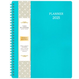 2025 Planner - Jan. 2025 - Dec. 2025, 8" x 10", Planner 2025 Weekly & Monthly Planner, Flexible Cover, to-Do List, Twin-Wire Binding