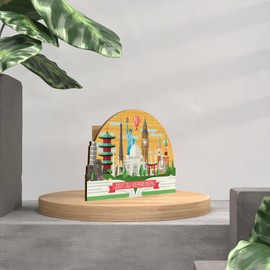 Urlaub Geschenk Zeit zu reisen Holzkarte - Geburtstagskarte - Urlaub Geschenkidee, Reise Geschenk, Urlaubskasse Geschenk, Urlaubsgeld Geschenk, Gutschein Urlaub Geschenk, Geschenke für Urlaub