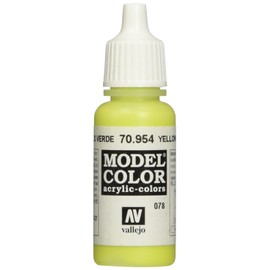 Vallejo Yellow Green Model Color 2 Paint, 17ml