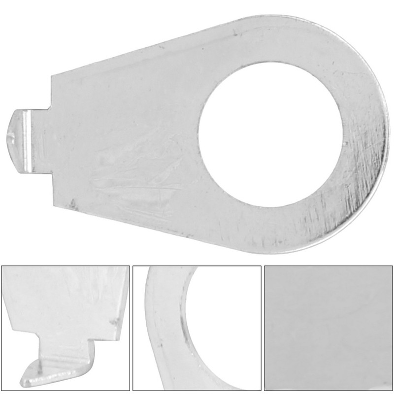 10Pcs Metal Electric Guitar Potentiometer Speed Bell Knob Pointer Replacement