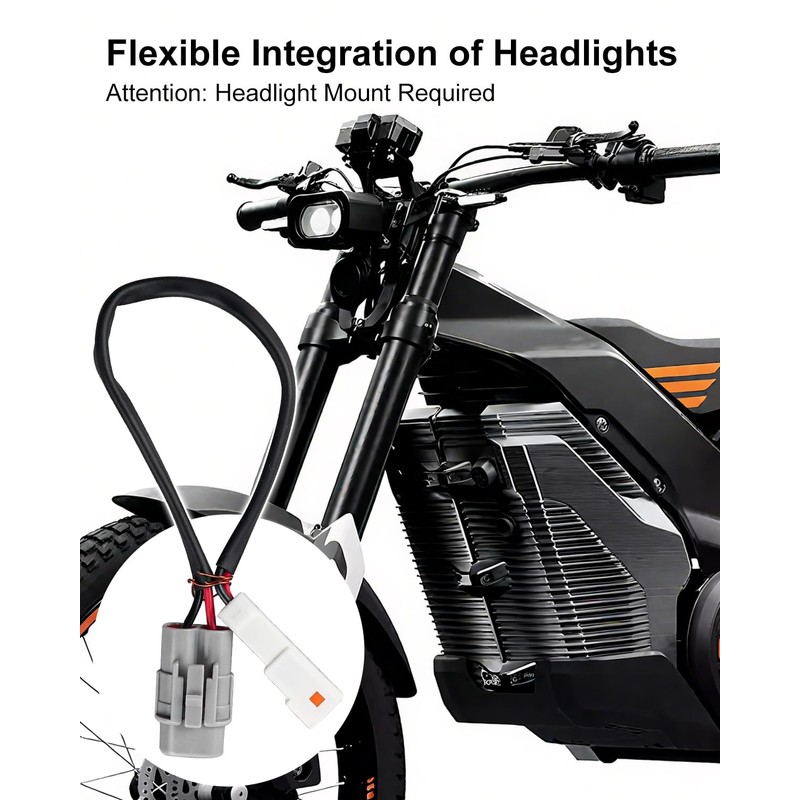 Headlight Adapter Fit for Talaria X3(XXX) Surron LBX, Perfect for