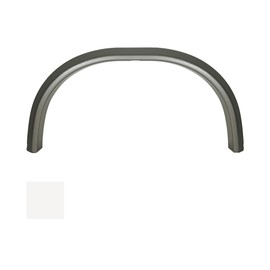 ICON 14519 Fender Skirt, Single, Forest River, FS4405, Polar White