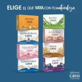 Jabón En Barra Grisi Avena 125g                                                                                                                       