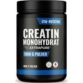 Creatine Monohydrate Powder 1 kg / 1000 g - Ultra Pure Creatine Monohydrate with Inulin - High Dose - Extra Pure Creatine Monohydrate - Creatine Powder Monohydrate - Vegan Annual Supply