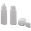 Kosmetex Oval Folding Bottles 200 ml Empty for Filling with