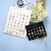 BESTEEL 93 Pairs Assorted Multiple Stud Earrings Set for Women