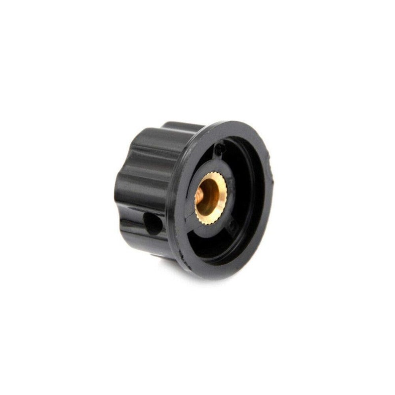 Supertool Potentiometer Knobs 6mm Hole Diameter Volume Amp Dial (Pack