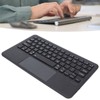Wireless Keyboard Portable Scissor Key Foot Keyboard with Touchpad for