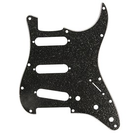 D’Andrea Strat Pickguards for Electric Guitar, Black Sparkle