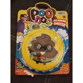 Ja-ru Poo Doo Splashing Saucer - Pool Toy - NEW - Yellow