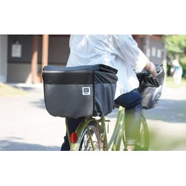 MARUTO Okubo Seisakusho 2-tier basket cover step, rear use, heather black