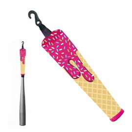 Bat Covers Softball | Baseball Bat Warmer,Zippered Protector with Hook Anti-Scratch Sport Accessories for Men, Women, Youth, Adult Training, Outdoor Fence