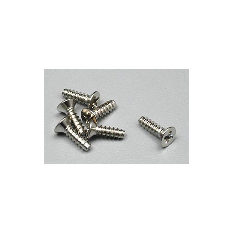 Traxxas 3176 Countersunk Screws 3x10mm, Nitro Hawk, 6-Piece