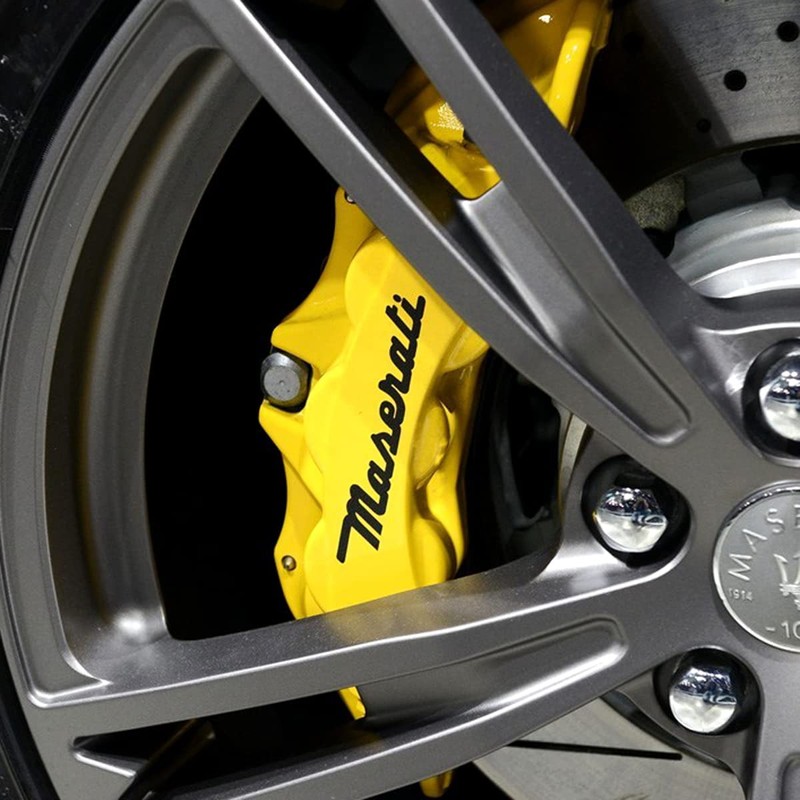 Maserati Brake Caliper Sticker Black