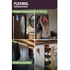 4smile Door Hooks for Hanging, Set of 10, Colour White,
