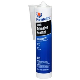Permatex 81173 Black Silicone Adhesive Sealant, 12.9 oz