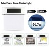 VIFERR House Numbers Plaques with Solar Light Door Number Plaques