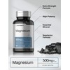 Horbäach Magnesium 500mg | 180 Caplets | Vegetarian, Non-GMO, and