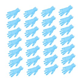 DOITOOL 100pcs for Household Cleaning Powder- Elastic Comfortable Fit Durable Protection for Various Cleaning Tasks Blue