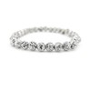 Lava Bracelet Silver 6mm Minerals and Crystals Energy Image Meditation