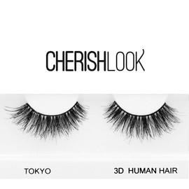 Cherishlook 3D Human Hair Eyelashes - 5packs (TOKYO)