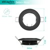 Oktaplex Lighting Set of 3 LED Recessed Spotlights Sedan with