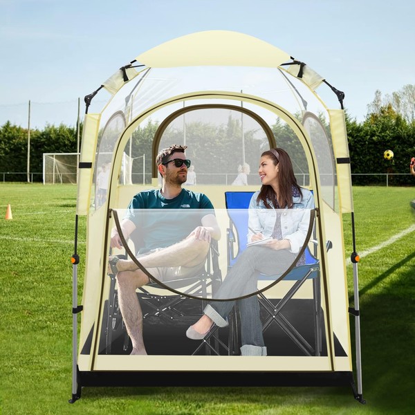 Eapele All Weather Shelter - Sports Tent with Detachable Top