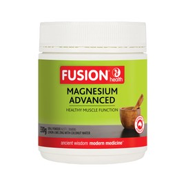 Fusion Health Magnesium Advanced Lemon Lime Powder 330g