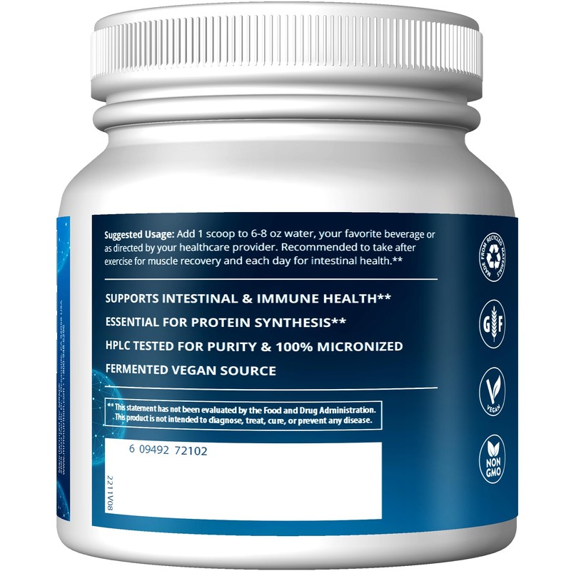 MRM Nutrition L-Glutamine | 5000mg | Recovery | Amino Acid