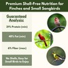 Premium No Mess Bird Seed by Freebird - Peanut Pieces,