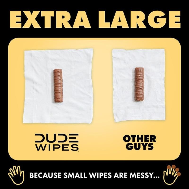 DUDE Wipes Stool Kit- 9 Packs, 432 Flushable Wipes --