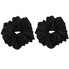 Plain Chiffon Elasticated Scrunchie Hair Bobble Bun Under Hijab Volumiser